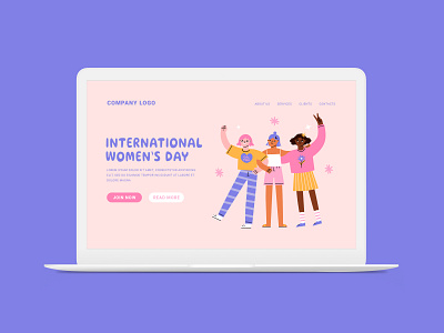 8 march flat illustration for Freepik 8march feminism flat illustration hand drawn illustration international womans day landing page design modern vector vector illustration web illustration women illustration