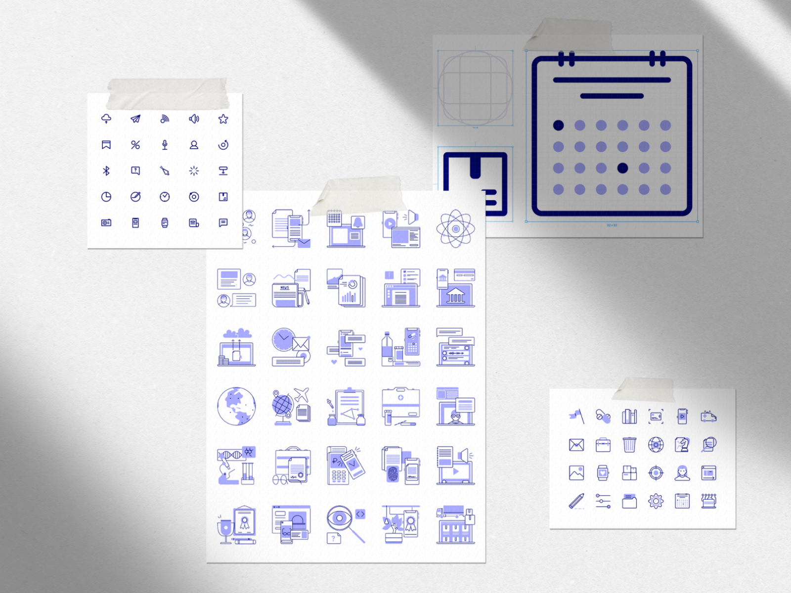 Free set of 222 icons for digital products analytics biotech crypto e-commerce edtech fintech free freebie illustration legaltech tech vector