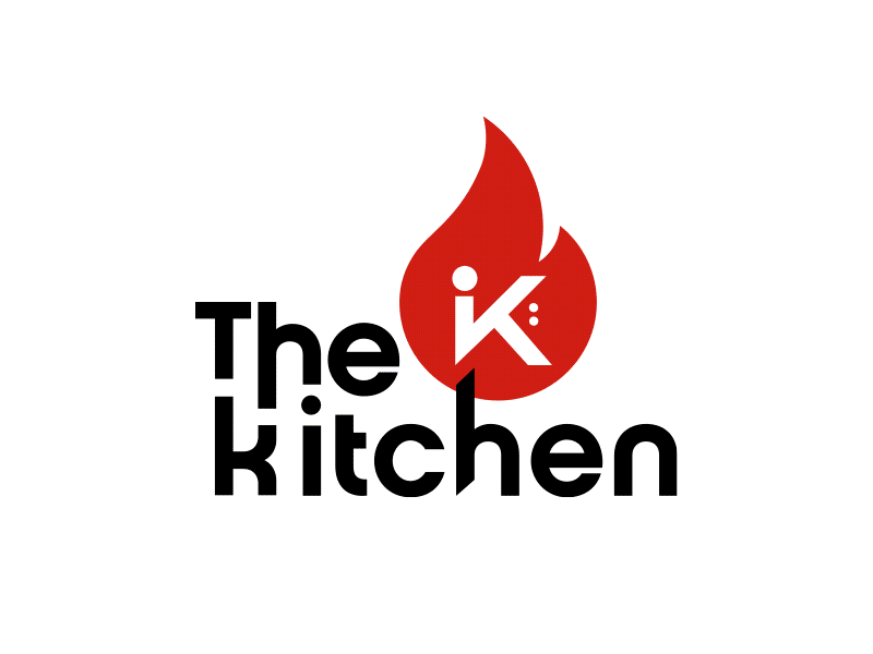 the ik Kitchen design food ik illustration illustration art kitchen logo mockup