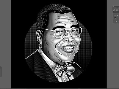 James Earl Jones design engraving human illustration james earl jones people portrait scratchboard vector woodcut