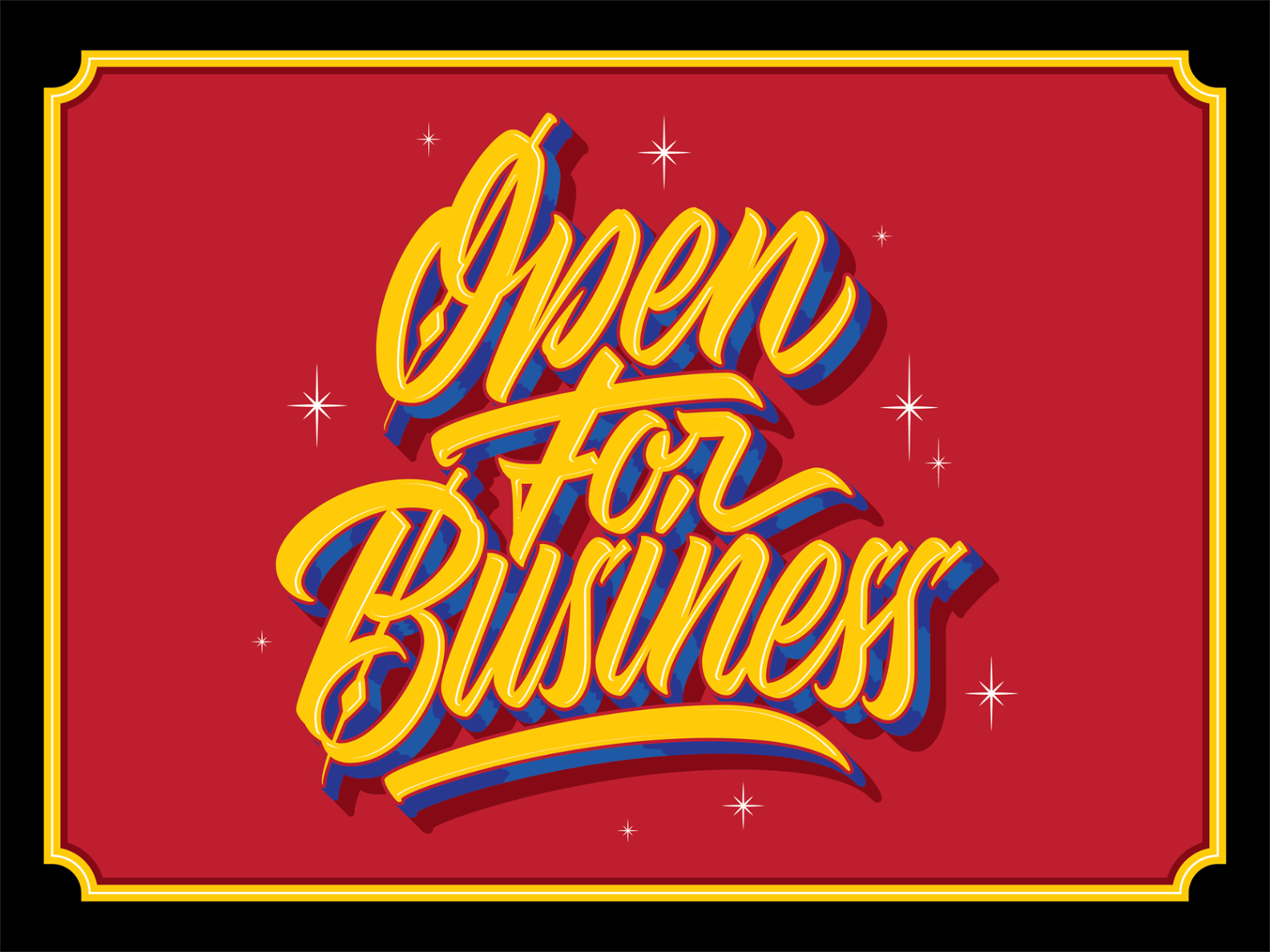 Open For Business By Roberlan Borges Paresqui On Dribbble