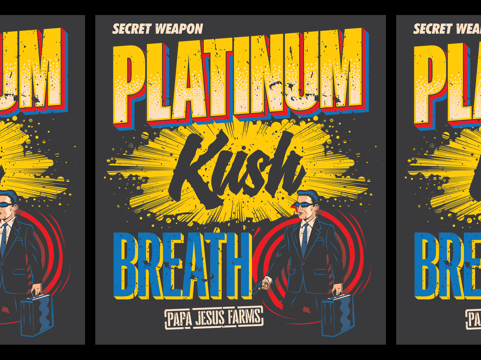 Papa Jesus Farms strains by Roberlan Paresqui on Dribbble