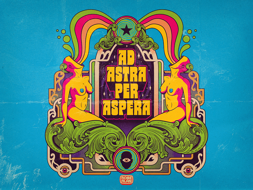 Ad Astra Per Aspera by Roberlan Borges Paresqui on Dribbble