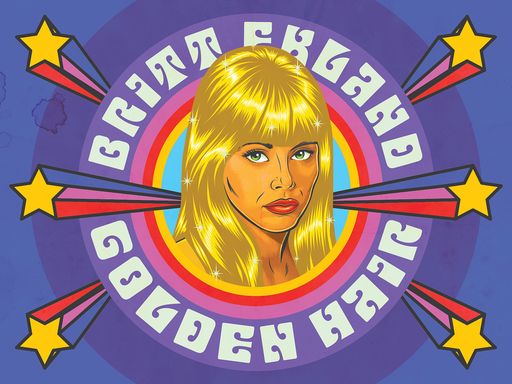 Britt Ekland Golden Hair by Roberlan Borges Paresqui on Dribbble
