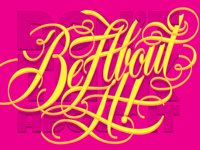 Swirlettering lettering logo logotype swirl typography