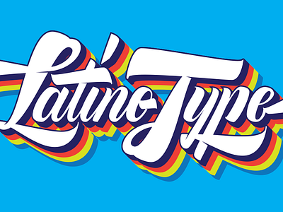 Latinotype 6 years latinotype lettering typography