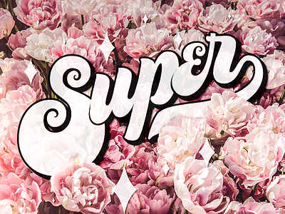 Super... casual script letras lettering tipografia type typography