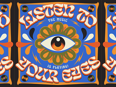 Listen To Your Eyes creativity eye idea inspiration psychedelic retro vintage