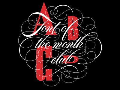 Font of the month club