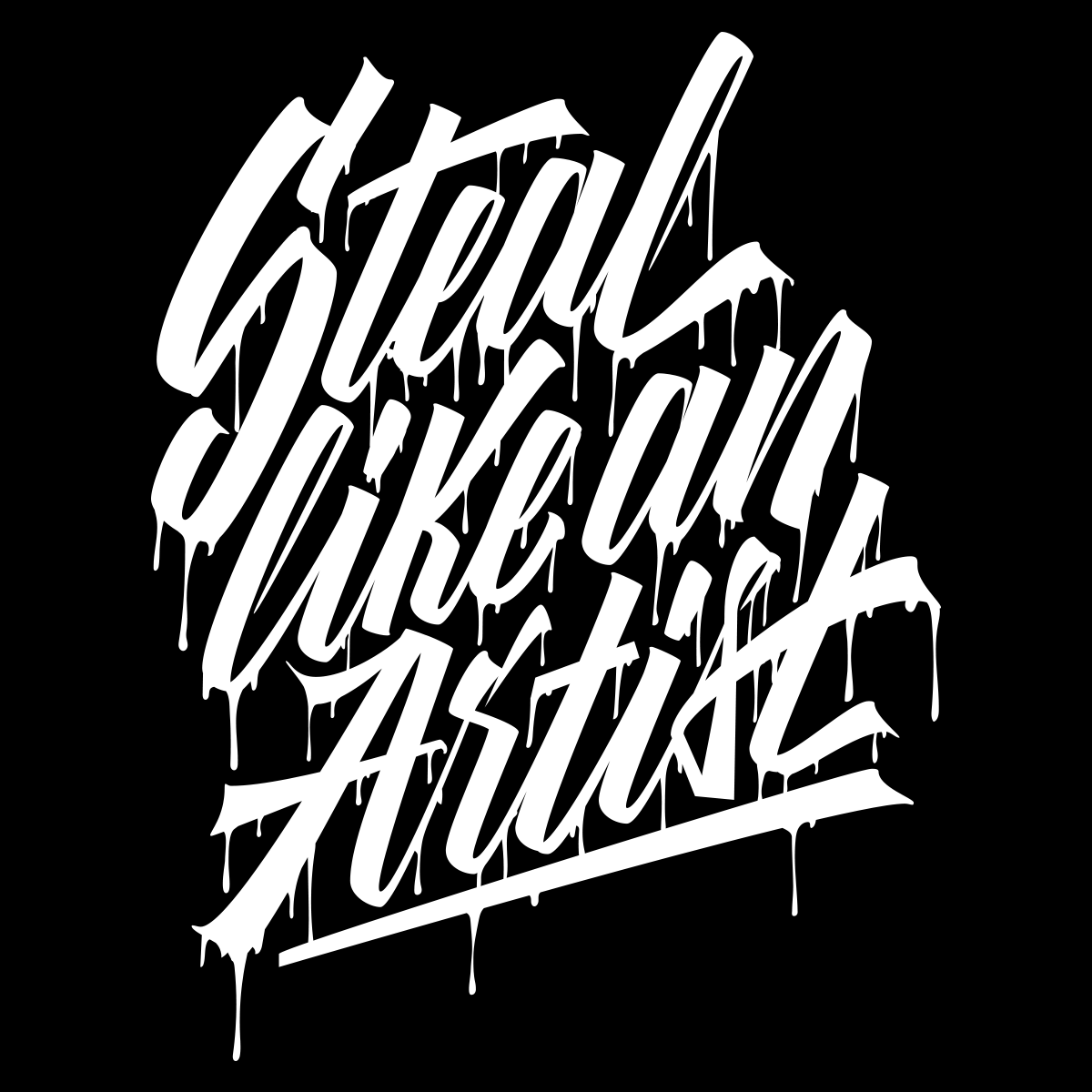 Steal Like An Artist by Roberlan on Dribbble