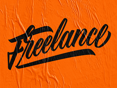 Living the Freelance Life! design lettering type typography vector