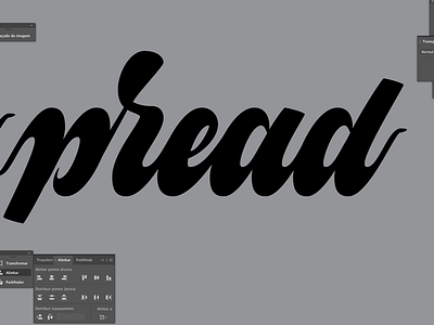 Custom Lettering WIP branding design illustration lettering logo retro type typography vector vintage