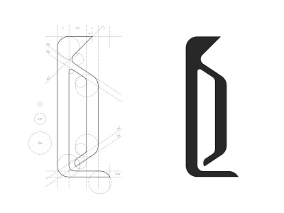Penguin black design designer graphic design grid grid logo grid system grids logo logo design logo designer logocreation logodesign minimalistic logo penguin penguin logo sandro vector white