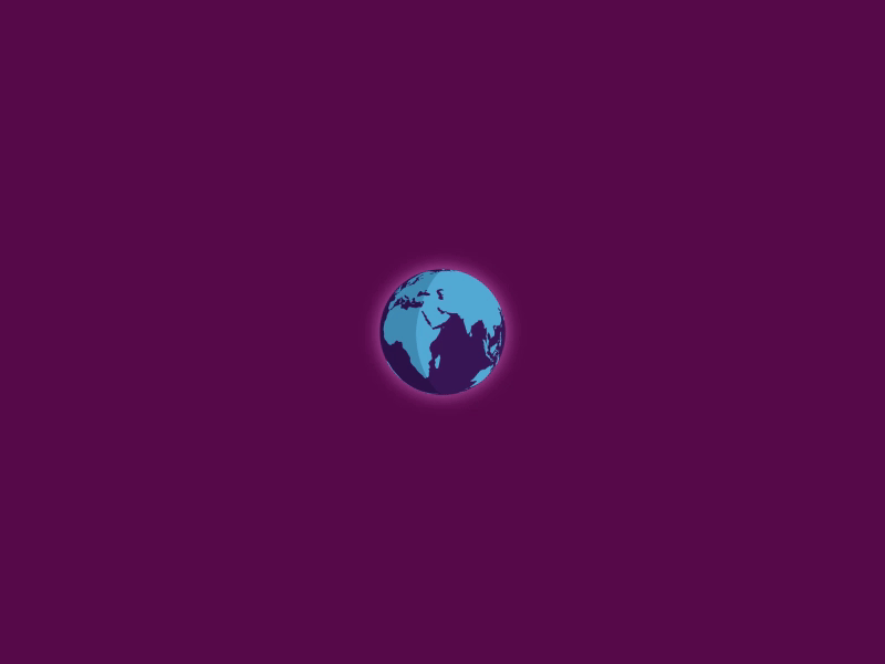 Our Globe <3 gif illustration motion graphics vector