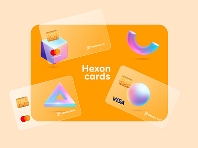 Hexon - Crypto Wallet Card Design