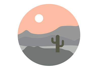 Desert planet adobeillustator colors design flatillustration illustration illustrator simple sunset vector