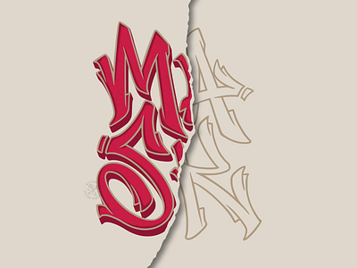 MASK - Lettering Design