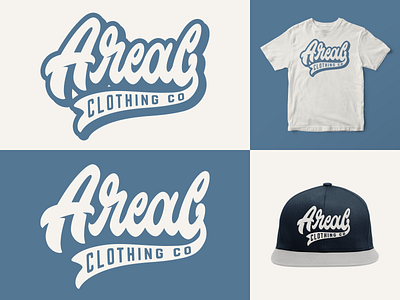 Areal Clothing Co - Lettering Logo