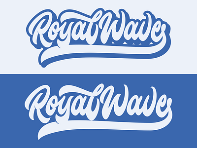 Royal Wave - Lettering Logo