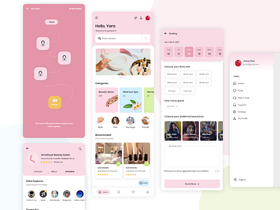 Beauty App Ui design