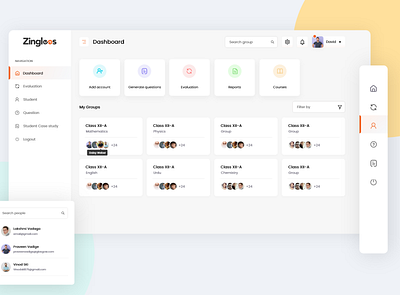 Teachers dashboard Ui, A simple clean dashboard admin dashboard dashboard ui learning management system student dashboard teachers dashboard ui ux