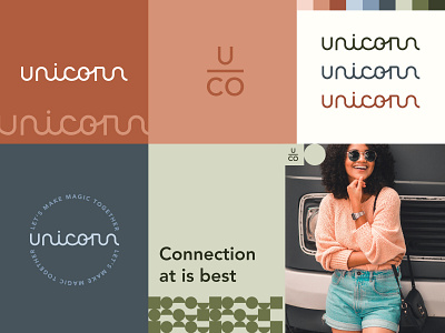 Unicorn Co. Logo & Branding design identity lettering line logo logotype mark seattle simple type wordmark