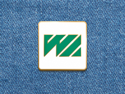 WA Pin enamel evergreen logo mark pin pnw seattle state wa washington