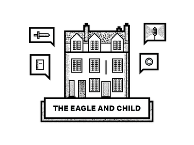 The Eagle And Child Beer Label