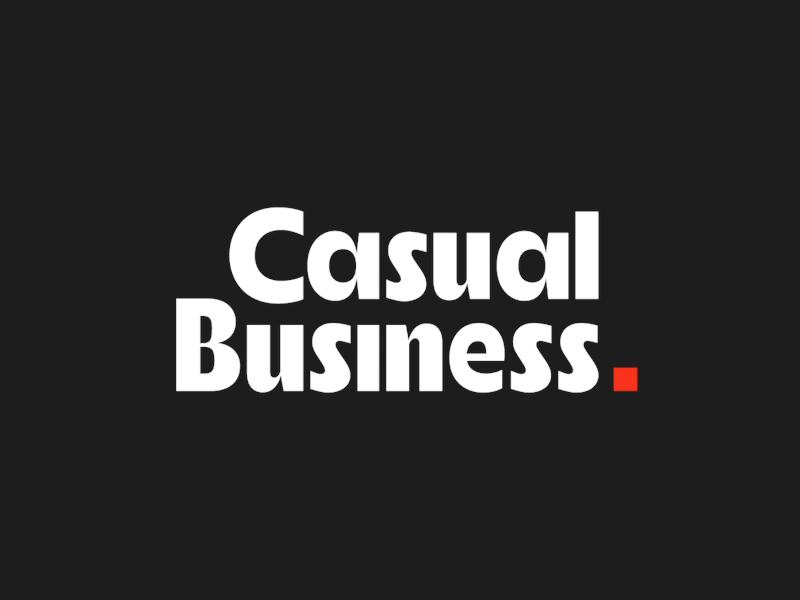 Casual Business Logo animation branding casualbusiness logo shot