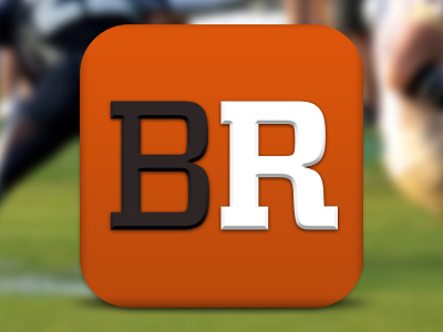 BeRecruited iOS icon app athlete icon ios mobile sports