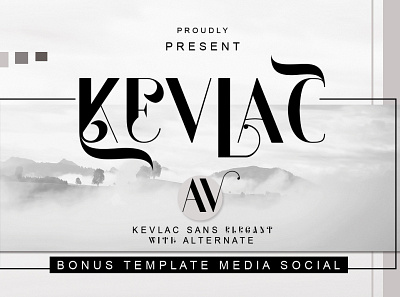 Kevlac - Sans Font branding elegant lettering logo modern sans sans font sans serif sans serif sans serif font sans serif fonts sans serif typeface sanserif serif font serif fonts typeface typography typography art typography design typography logo