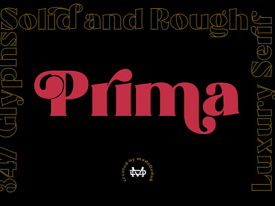 Prima - Luxury Typeface branding design elegant elegant fonts font design fonts fonts collection ligatures luxury luxury brand luxury font luxury typeface modern fonts sans serif serif serif font serif fonts simple typeface typography