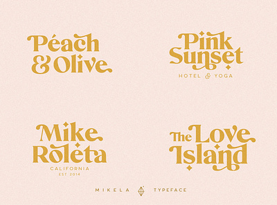 Mikela - Three Gorgeous Typefaces advertising brand branding design elegant fonts fonts fonts collection handwriting fonts handwritten fonts lettering fonts logo fonts luxury luxury fonts modern fonts roman fonts sans serif fonts script fonts serif fonts simple typography