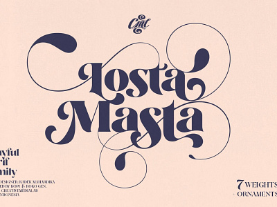 Losta Masta - Playful Serif Family bold fonts branding calligraphy fonts design elegant fonts font bundle font design font family fonts fonts collection fun fonts logo fonts modern calligraphy sans serif sans serif font sans serif fonts script fonts serif font serif fonts serif typeface