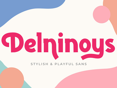 Delninoys - Stylish playful Sans art design elegant fonts feminine font design fonts collection lovely modern fonts playful font sans font sans serif sans serif font sans serif fonts serif serif font serif fonts stylish font stylish fonts stylish playful sans typograpphy