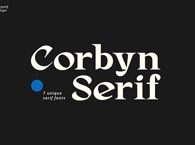 Corbyn Serif advertising branding calligraphy fonts design elegant fonts font design fonts collection logo magazine modern fonts poster retro fonts sans serif serif serif font serif fonts unique unique serif unique serif fonts vintage fonts