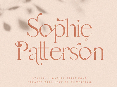 Esther - Stylish Ligature Serif Font branding calligraphy fonts clean design elegant fonts font design fonts collection lettering fonts ligature fonts minimal modern calligraphy modern fonts sans serif font sans serif fonts serif fonts stylish fonts text fonts typography website wedding fonts