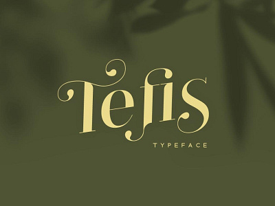 Tefis Font advertising branding calligraphy calligraphy fonts design elegant fonts font design font family fonts collection handwritten luxury fonts minimal fonts modern fonts modern serif family modern serif font sans serif serif serif font serif fonts wedding fonts