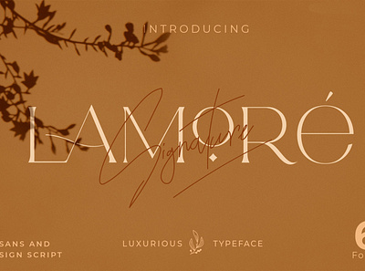 The Paris Lamore Sans & Script Typeface art branding branding fonts calligraphy fonts design elegant fonts font design fonts collection lettering fonts logo fonts minimal fonts professional fonts sans serif sans serif font sans serif fonts sans serif typeface serif fonts typeface typography wedding fonts