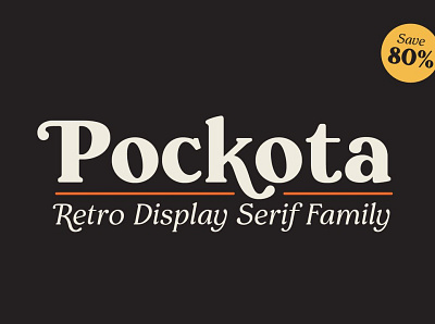 Pockota - Serif Family branding design elegant fonts font design fonts collection luxury fonts modern fonts professional font retro font retro fonts rounded sans serif sans serif font serif serif family serif font serif fonts soft wedding wedding font