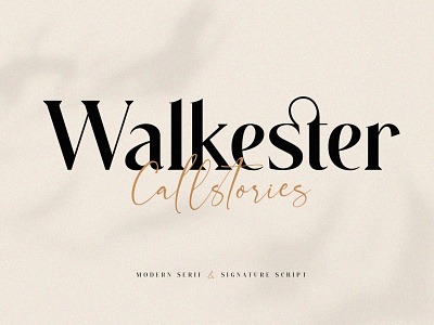 Walkester Font Duo classy font classy font duo classy fonts elegant fonts font font design font duo fonts collection modern script professional sans serif script font script fonts serif font serif fonts signature signature fonts signature script typeface typography