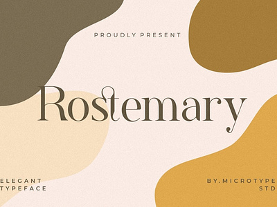 Rostemary Elegant Serif advertising branding calligraphy calligraphy fonts elegant fonts elegant serif elegant serif font font design font family fonts fonts collection lettering logo modern calligraphy modern fonts sans serif serif font serif fonts typeface typography