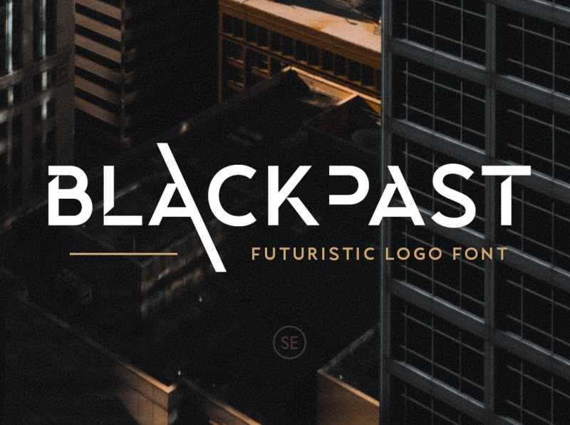 futuristic logo font