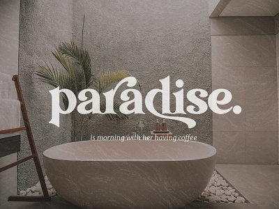 Paradise - Playful Serif Font branding design elegant fonts font font design font family fonts fonts collection lettering logo minimal modern fonts sans serif sans serif font serif serif font serif fonts simply typeface typography