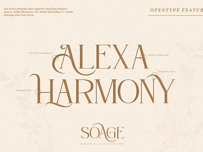 Soage-Modern Sans Serif Font beautiful branding design elegant fonts font font design fonts collection handwriting handwritten lettering logo modern sans serif sans serif font sans serif fonts script serif serif font serif fonts unique