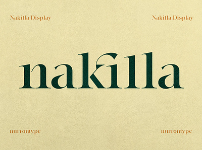 Nakilla Display classic classic font classy font design display display font display type elegant fonts font design fonts collection minimal font minimalist font modern fonts sans serif sans serif font serif serif font serif fonts typeface typography