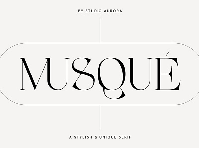 Musque – Unique Elegant Display Font branding calligraphy design display display font elegant elegant fonts font font design fonts fonts collection lettering modern fonts professional sans serif serif font serif fonts typeface typography unique