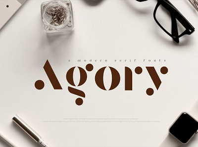 Agory - Modern Serif Font calligraphy design elegant font font font design fonts fonts collection handwriting handwritten lettering logo modern modern calligraphy modern serif modern serif font sans serif serif serif font typeface typography