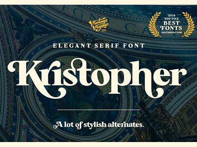 Kristopher - Serif Font branding calligraphy design elegant elegant design elegant font elegant fonts elegant serif font font design fonts collection lettering logo modern calligraphy modern fonts professional sans serif serif serif font stylish stylish font