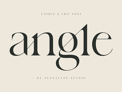 angle - unique & chic font branding chic chic font design elegant fonts font font design fonts collection lettering logo modern fonts professional sans serif sans serif font serif font serif fonts typeface unique unique design unique logo